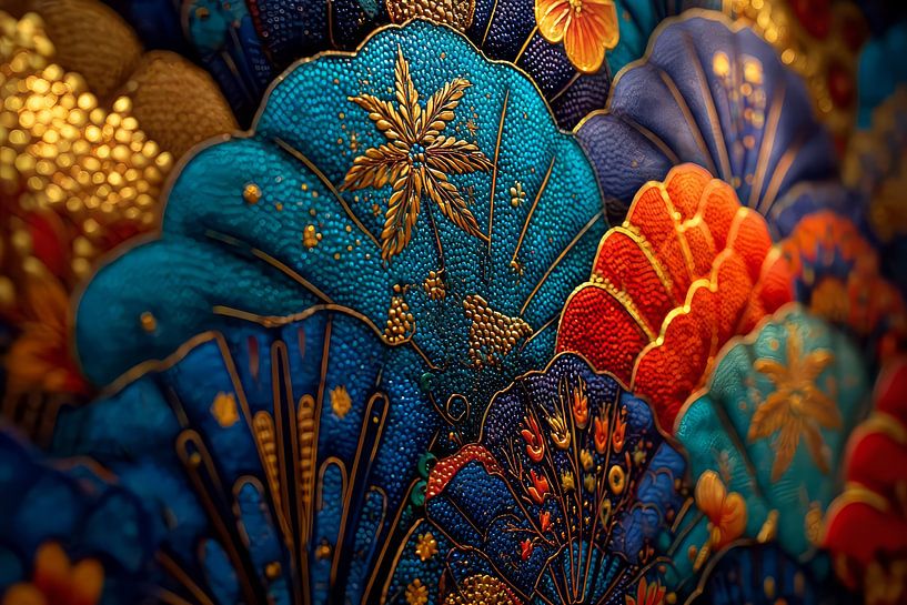 l'art coloré japonais par Egon Zitter