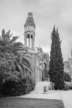 Hôpital de Sant Pau | noir et blanc sur Femke Ketelaar