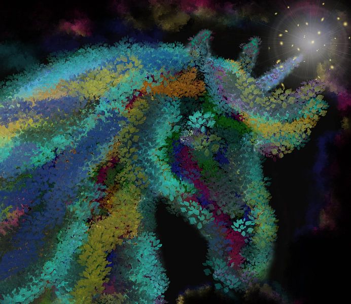 unicorn leaves by Kim van Beveren