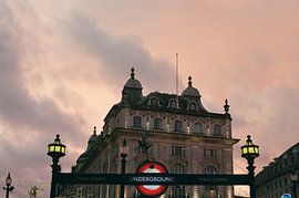 Sunset over Piccadilly Circus by Yne Persyn