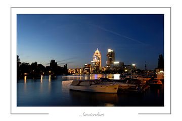 Amstel by night by Richard Wareham