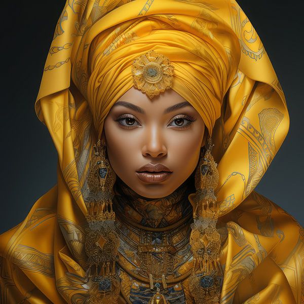 Afrikanische Frau 07 von Ellen Reografie