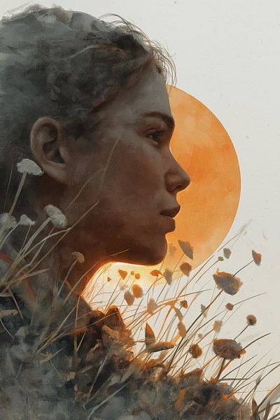 Was kann ich in der untergehenden Sonne sehen? von Jadzia Klimkiewicz