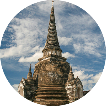 Wat Chaiwatthanaram in Ayutthaya, Thailand van Erwin Blekkenhorst