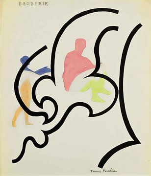 Francis Picabia - Borduren van Peter Balan