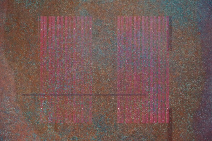 Colour surfaces and tracks with metal by Rietje Bulthuis
