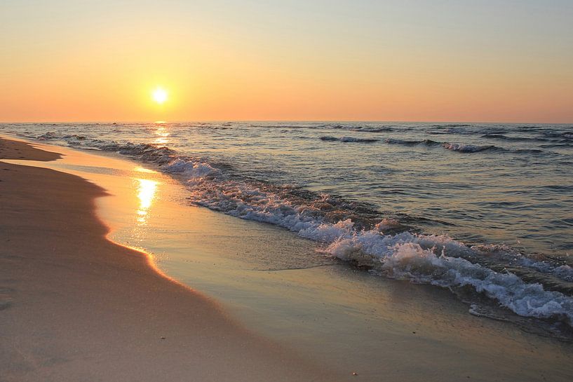 Een mooie avond van Ostsee Bilder