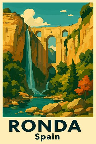 Voyage vintage à Ronda, Espagne