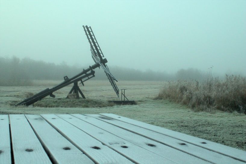 Tjasker in de kou by Frouwkje Fotografie