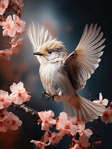 Niedlicher Flug | kleiner Vogel