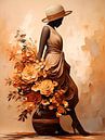 Elegant African woman by PixelPrestige thumbnail