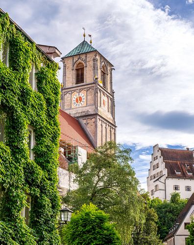 De kerk van St. Jacob in Wasserburg am Inn