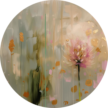 Botanisch , modern en abstract in Japandi stijl van Japandi Art Studio
