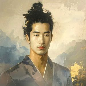 Porträt traditionell japanisch: Moderne klassische japanische Porträts