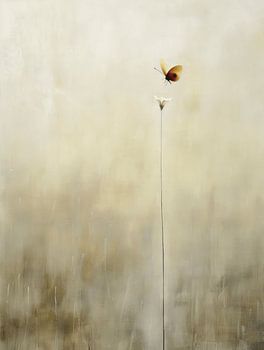 The butterfly and the flower