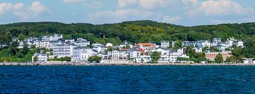 View of Sassnitz (Rügen) from the sea by Hans-Heinrich Runge