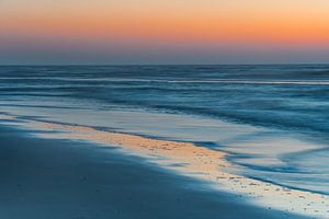  Strand Schoorl blaue Stunde