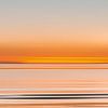 zonsondergang aan de Zeeuwse kust van Klaartje Majoor