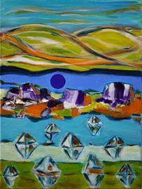 Der Blaue Punkt 2 von Henk Steins
