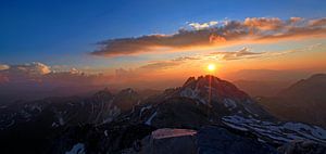 Sonnenuntergang am Faulkogel