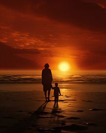 Romantisme à l'heure d'or