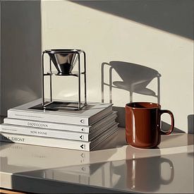 Golden Hour Kaffee Impasto von maulana risyad