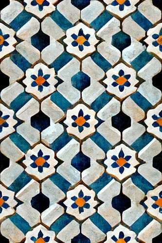 Motif de carreaux en céramique