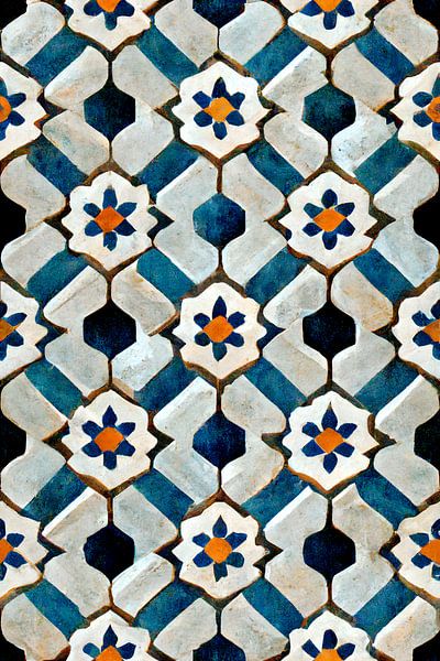Ceramic Tile Pattern by Treechild