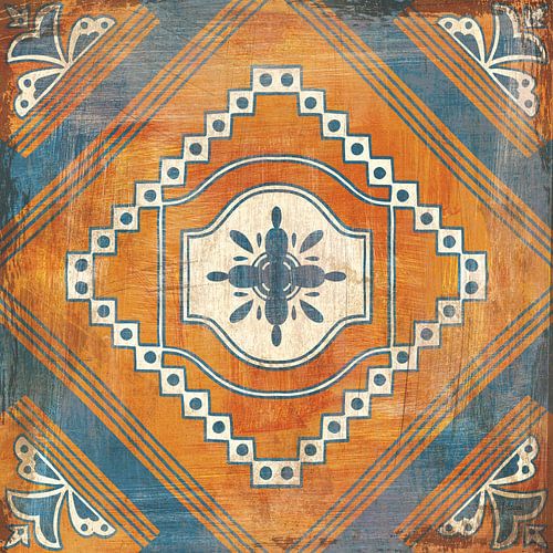 Moroccan Tiles V, Cleonique Hilsaca by Wild Apple