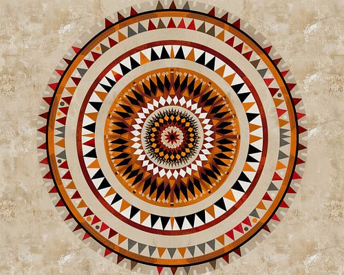 Peinture moderne boho