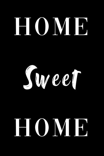 home sweet home wreath Geschenk willkommen zuhause von Poster Art Shop