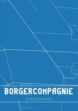 Blueprint | Map | Borgercompagnie (Groningen) by Rezona