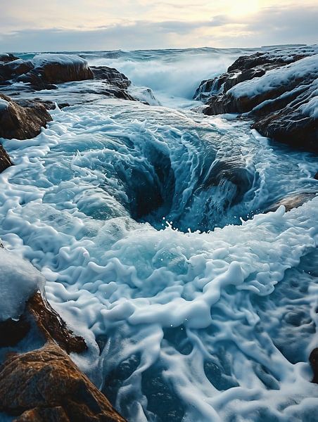 Winterlandschaft von fernlichtsicht