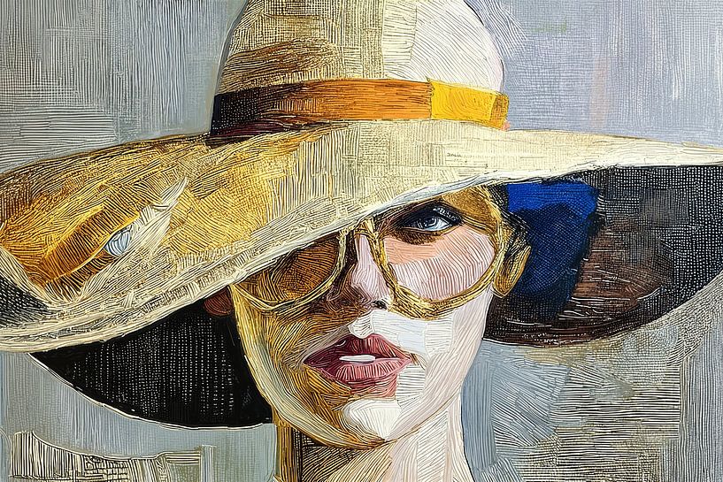 Woman Colourful Retro - 18 by Studio Pieternel