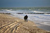 Enjoy by the sea. Lovely walking along the water line. by Wendy Hilberath thumbnail