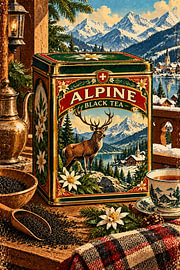 Stag Alpine Schwarztee von Dodik Hariyono