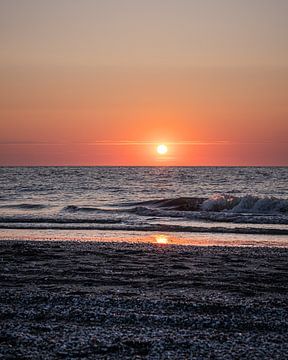 Kijkduin - sunset by Nuance Beeld