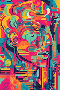 Visage abstrait