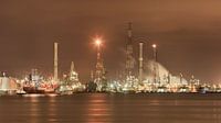 Haven van Antwerpen 's nachts petrochemische fabriek van Tony Vingerhoets thumbnail