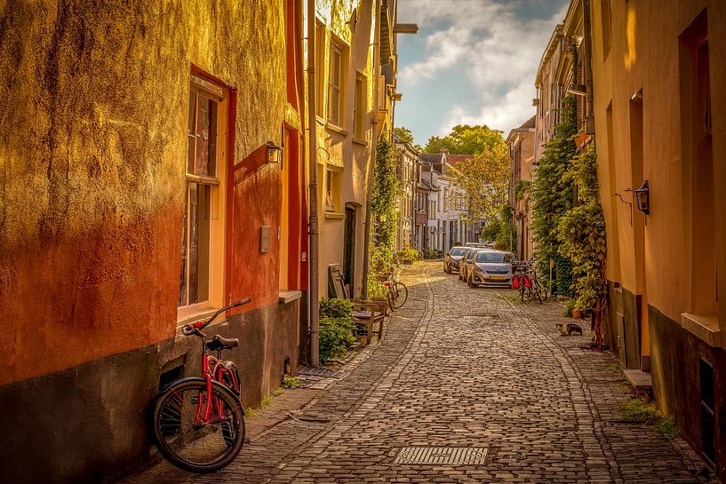 The cosy Kolenstraat in Zutphen by Bart Ros