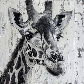 Girafe sur Poster Art Shop