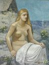 Maria Magdalena, Pierre Puvis de Chavannes von Meisterhafte Meister Miniaturansicht