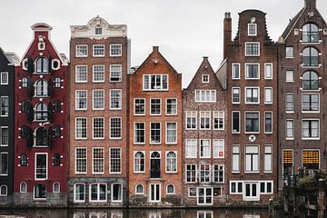 Damrak Amsterdam van Marika Huisman fotografie