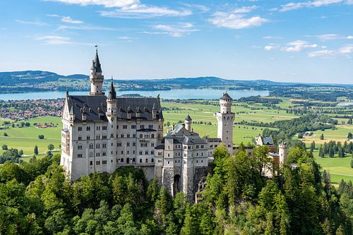 Slot Neuschwanstein in de Beierse Alpen