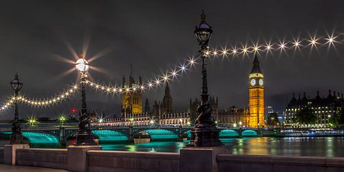 LONDEN Magische nacht in Westminster - Panorama