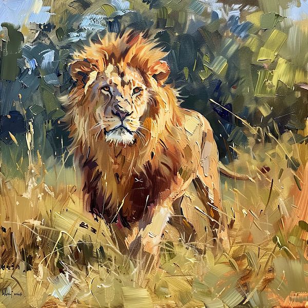 Löwe von Poster Art Shop
