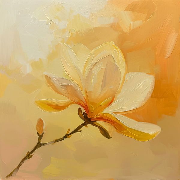 Magnolien Magnolienblüte von Poster Art Shop