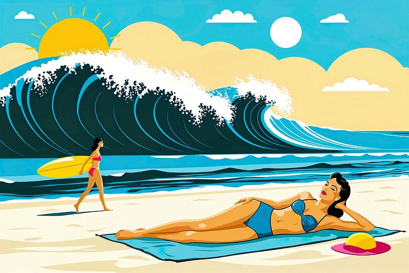 Summer Dreams by Wall Art Creations by Peter