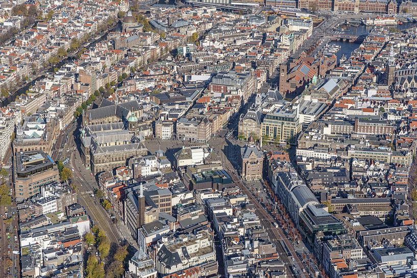Hartje centrum van Amsterdam. von Jaap van den Berg