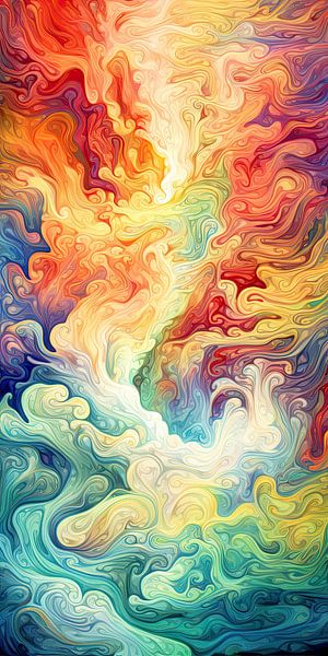 Surrealist landscape by Wall Wonder